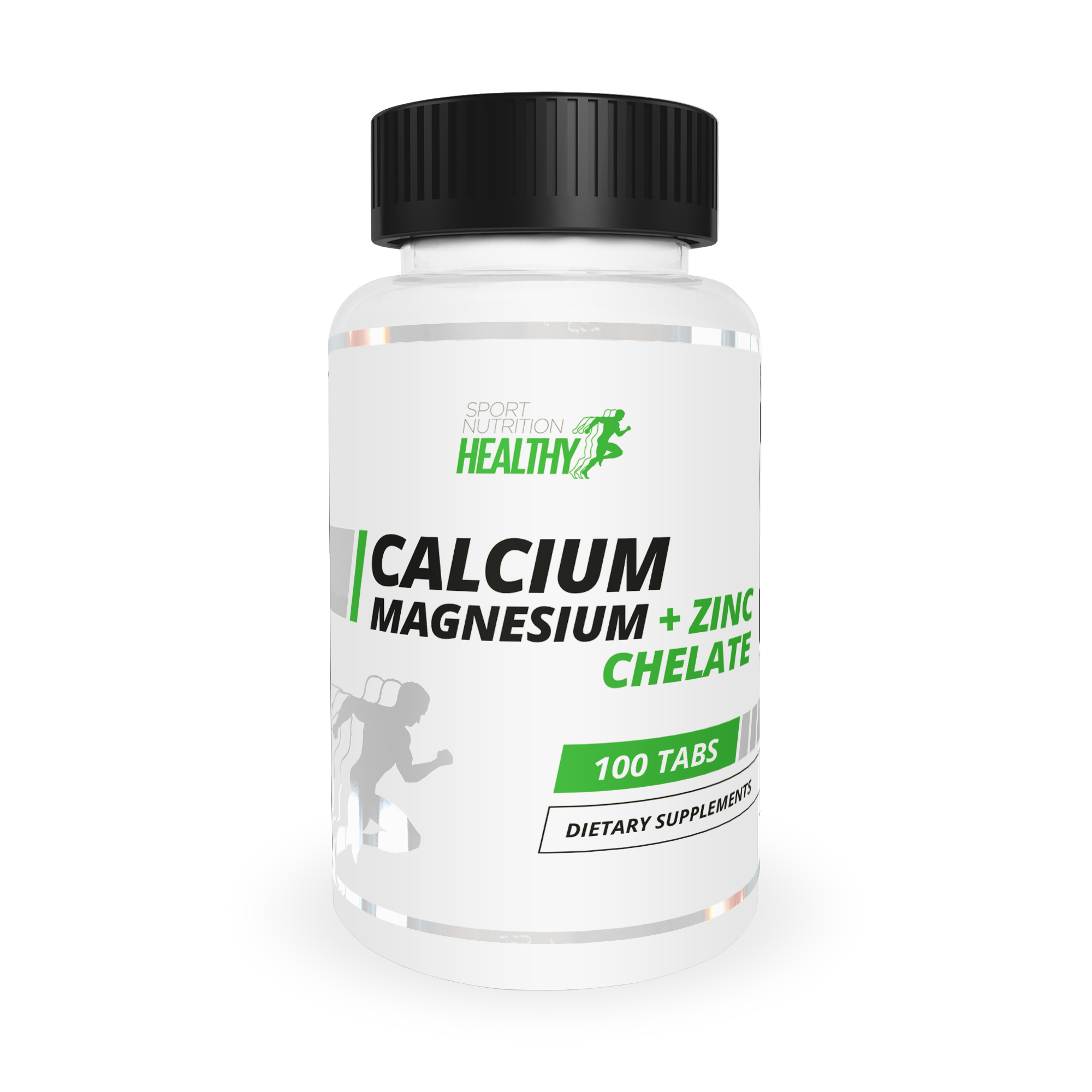 Healthy Calcium Magnesium + Zinc Chelate 100 tab