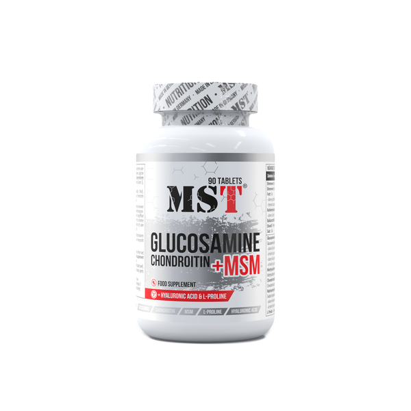 Glucosamine Chondroitin MSM + Hyaluronic 90 Tabs