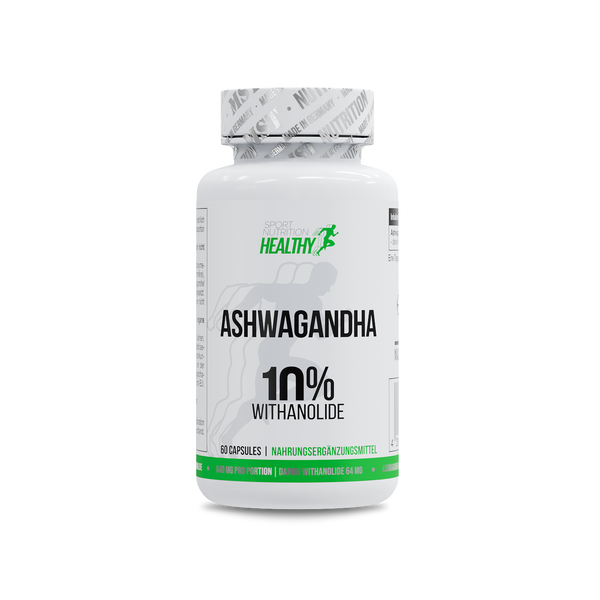 Healthy® Ashwagandha 10% Withanolide 60 Kapseln