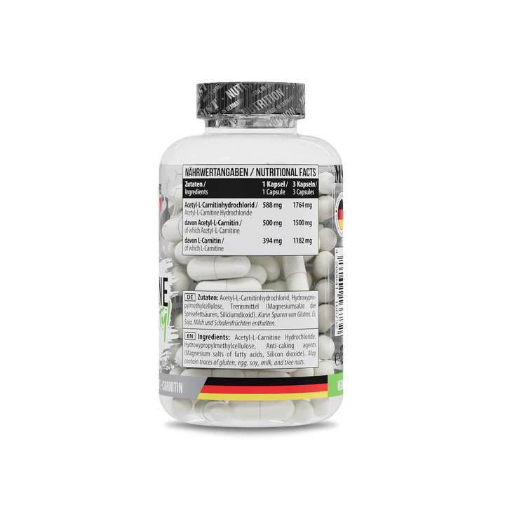l carnitine kapseln L-Carnitine & Carblokker Formulated with only the highest standards in mind Acetyl-L-Carnitine 400mg, 90 capsules